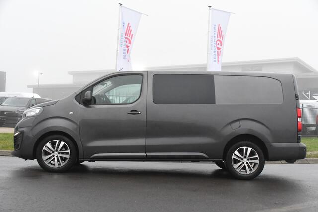 Peugeot EXPERT 2.0 BlueHDI 180 Long Asphalt DC Cruise, Carplay, 177PK, Automaat, Sensoren, Stoelverwarming, Trekhaak, UNIEK!