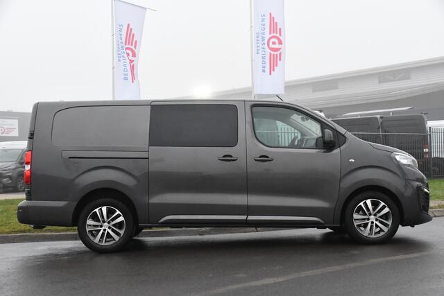 Peugeot EXPERT 2.0 BlueHDI 180 Long Asphalt DC Cruise, Carplay, 177PK, Automaat, Sensoren, Stoelverwarming, Trekhaak, UNIEK!
