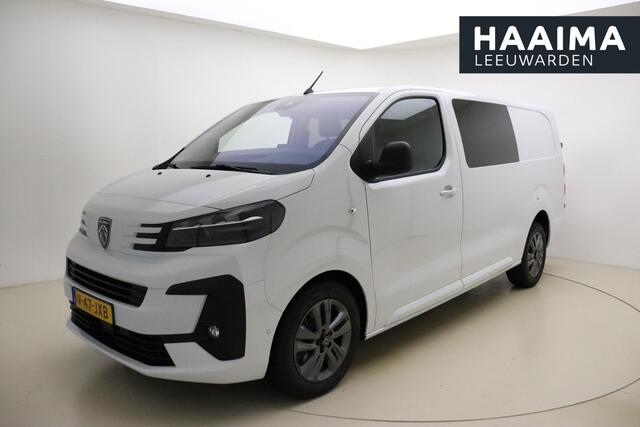 Peugeot EXPERT 2.0 BlueHDi S&S L3 DC 180 PK | Automaat | Dubbele cabine | Airco | Stuurverwarming | Start/stop | Betimmering | Apple Carplay | Navigatie | Camera | Licht metalen velgen