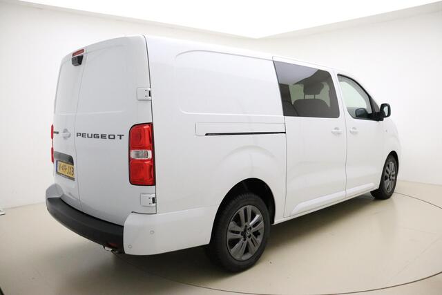 Peugeot EXPERT 2.0 BlueHDi S&S L3 DC 180 PK | Automaat | Dubbele cabine | Airco | Stuurverwarming | Start/stop | Betimmering | Apple Carplay | Navigatie | Camera | Licht metalen velgen