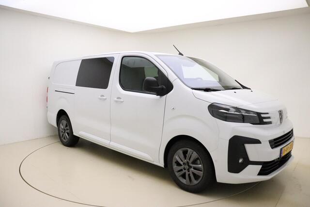 Peugeot EXPERT 2.0 BlueHDi S&S L3 DC 180 PK | Automaat | Dubbele cabine | Airco | Stuurverwarming | Start/stop | Betimmering | Apple Carplay | Navigatie | Camera | Licht metalen velgen
