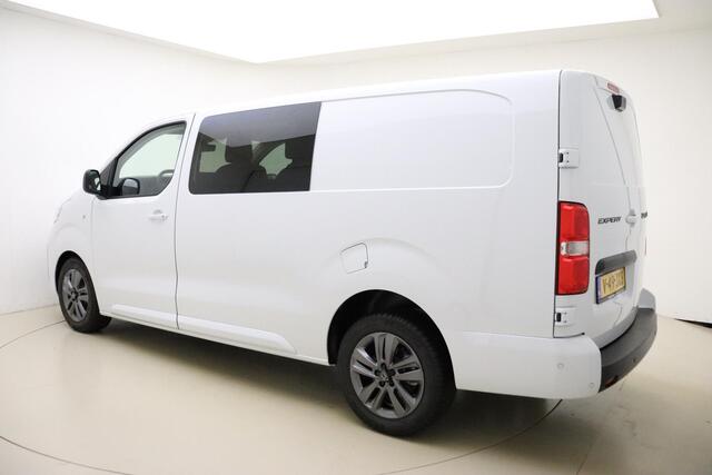 Peugeot EXPERT 2.0 BlueHDi S&S L3 DC 180 PK | Automaat | Dubbele cabine | Airco | Stuurverwarming | Start/stop | Betimmering | Apple Carplay | Navigatie | Camera | Licht metalen velgen