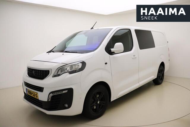 Peugeot EXPERT 231L 2.0 BlueHDI 120 DC Premium | 5 zits | Achteruitrijcamera | Trekhaak | Airco | Navigatie | Cruise control | Lichtmetalen velgen | Bumpers in kleur