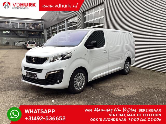 Peugeot EXPERT 2.0 HDi 145 pk Aut. L3 Xenon/ Standkachel/ Stoelverw/ Keyless/ Carplay/ Climate/ Camera/ PDC/ Cruise/ Trekhaak