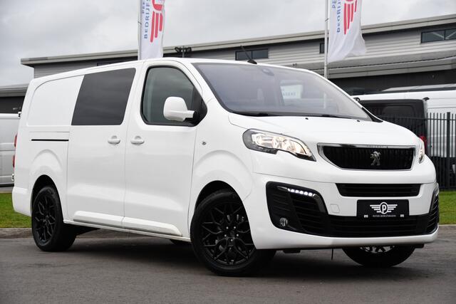 Peugeot EXPERT 2.0 BlueHDI 120 DC PB Edition Camera, Cruise, Carplay, Automaat, Sensoren, 122PK, Dubbel Cabine, UNIEK!