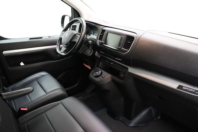 Peugeot EXPERT 2.0 BlueHDI Standard Sport 180 PK | 8-Traps automaat | Uniek | VOL Opties | 3-Zits | Lederen bekleding | Camera | Trekhaak | Betimmering | Side bars | Head up Display | 1e eigenaar