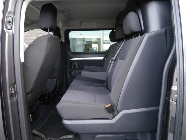 Peugeot EXPERT 2.0 BlueHDI 120 Long Asphalt DC | Automaat | Standkachel | Dubbele schuifdeur | Climate control | Lichtmetalen velgen | Stoelverwarming | Trekhaak