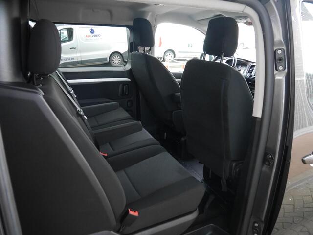 Peugeot EXPERT 2.0 BlueHDI 120 Long Asphalt DC | Automaat | Standkachel | Dubbele schuifdeur | Climate control | Lichtmetalen velgen | Stoelverwarming | Trekhaak