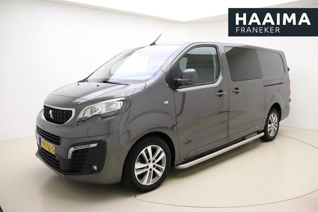 Peugeot EXPERT 2.0 BlueHDI 180 Long Asphalt DC 180pk Automaat | Navigatie | Camera | Trekhaak | Cruise Control | 2 X Schuifdeur | Lichtmetalen Velgen | Sidebars