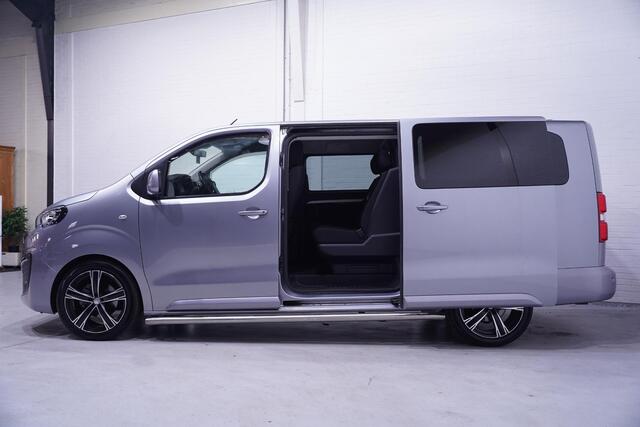 Peugeot EXPERT 2.0 BlueHDI 120 pk Dubbel Cabine Aut 2x Schuifdeur Adapt. Cruise, Navi, Camera, 19" LMV, Trekhaak, NAP, 5-Zits