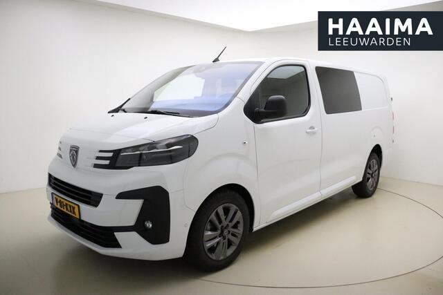 Peugeot EXPERT 2.0 BlueHDi S&S L3 180 PK | Automaat | Dubbele cabine | Airco | Stuurverwarming | Start/stop | Betimmering | Apple Carplay | Navigatie | Camera | Licht metalen velgen