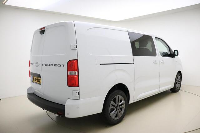Peugeot EXPERT 2.0 BlueHDi S&S L3 180 PK | Automaat | Dubbele cabine | Airco | Stuurverwarming | Start/stop | Betimmering | Apple Carplay | Navigatie | Camera | Licht metalen velgen