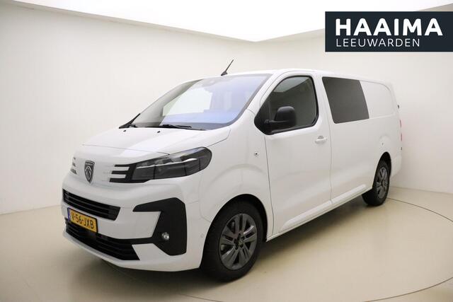 Peugeot EXPERT 2.0 BlueHDi S&S L3 DC 180 PK | Automaat | Dubbele cabine | UIT VOORRAAD LEVERBAAR | Airco | Stuurverwarming | Start/stop | Betimmering | Apple Carplay | Navigatie | Camera | Licht metalen velgen