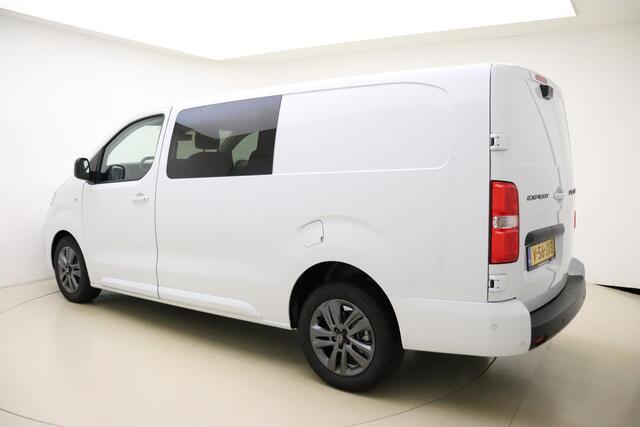Peugeot EXPERT 2.0 BlueHDi S&S L3 DC 180 PK | Automaat | Dubbele cabine | UIT VOORRAAD LEVERBAAR | Airco | Stuurverwarming | Start/stop | Betimmering | Apple Carplay | Navigatie | Camera | Licht metalen velgen