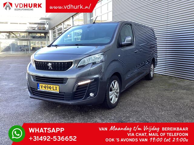 Peugeot EXPERT 2.0 HDI Aut. 180 pk L3 BPM VRIJ! 2x Elek. Schuif./ Alarm III/ LMV/ Carplay/ PDC/ Navi/ Keyless/ Airco