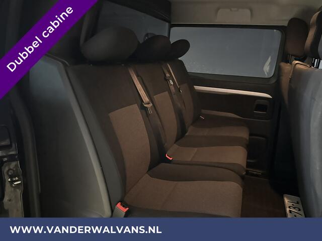 Peugeot EXPERT 2.0 BlueHDI 123pk Dubbele Cabine L3H1 Euro6 Airco | 6-Zits | Navigatie | Camera Apple Carplay, Android Auto, Cruisecontrol, 2500kg Trekhaak, Sidebars, Parkeersensoren