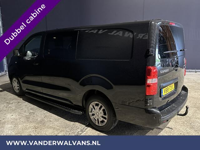 Peugeot EXPERT 2.0 BlueHDI 123pk Dubbele Cabine L3H1 Euro6 Airco | 6-Zits | Navigatie | Camera Apple Carplay, Android Auto, Cruisecontrol, 2500kg Trekhaak, Sidebars, Parkeersensoren