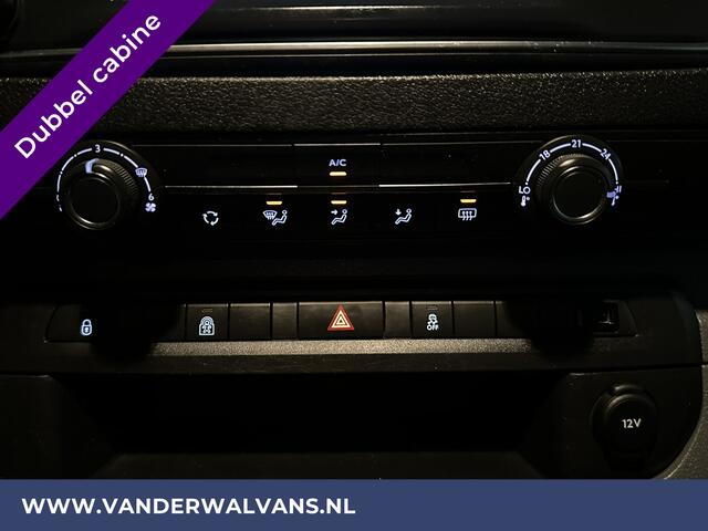Peugeot EXPERT 2.0 BlueHDI 123pk Dubbele Cabine L3H1 Euro6 Airco | 6-Zits | Navigatie | Camera Apple Carplay, Android Auto, Cruisecontrol, 2500kg Trekhaak, Sidebars, Parkeersensoren