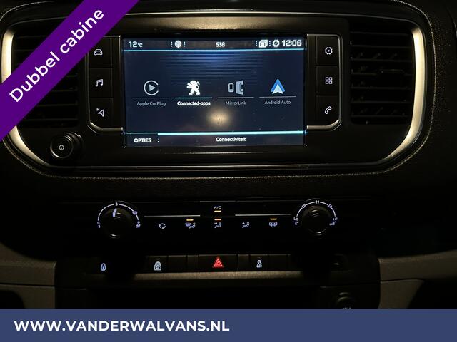 Peugeot EXPERT 2.0 BlueHDI 123pk Dubbele Cabine L3H1 Euro6 Airco | 6-Zits | Navigatie | Camera Apple Carplay, Android Auto, Cruisecontrol, 2500kg Trekhaak, Sidebars, Parkeersensoren