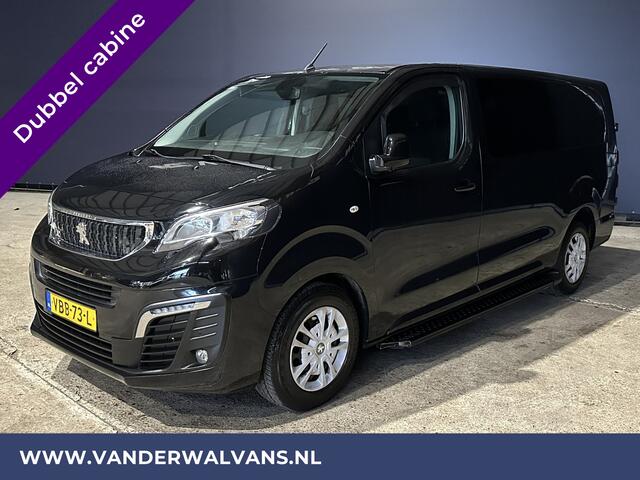 Peugeot EXPERT 2.0 BlueHDI 123pk Dubbele Cabine L3H1 Euro6 Airco | 6-Zits | Navigatie | Camera Apple Carplay, Android Auto, Cruisecontrol, 2500kg Trekhaak, Sidebars, Parkeersensoren