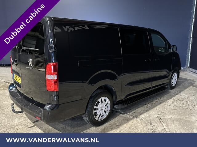 Peugeot EXPERT 2.0 BlueHDI 123pk Dubbele Cabine L3H1 Euro6 Airco | 6-Zits | Navigatie | Camera Apple Carplay, Android Auto, Cruisecontrol, 2500kg Trekhaak, Sidebars, Parkeersensoren