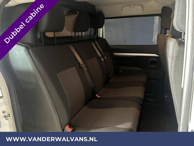 Peugeot EXPERT 2.0 BlueHDI 123pk Automaat L3H1 Dubbele cabine Euro6 Airco | 6-Zits | Navigatie | Camera Apple Carplay, Android Auto, Cruisecontrol, Parkeersensoren