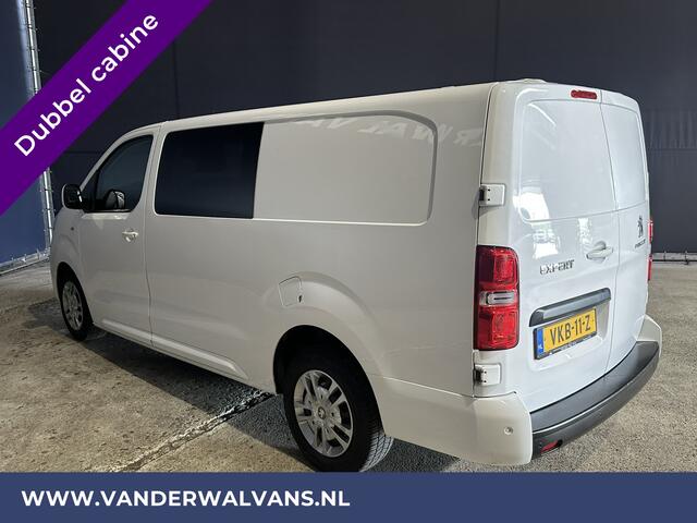 Peugeot EXPERT 2.0 BlueHDI 123pk Automaat L3H1 Dubbele cabine Euro6 Airco | 6-Zits | Navigatie | Camera Apple Carplay, Android Auto, Cruisecontrol, Parkeersensoren