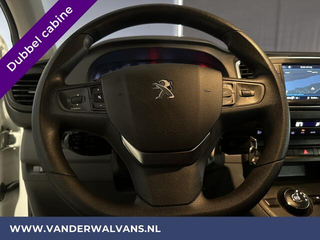 Peugeot EXPERT 2.0 BlueHDI 123pk Automaat L3H1 Dubbele cabine Euro6 Airco | 6-Zits | Navigatie | Camera Apple Carplay, Android Auto, Cruisecontrol, Parkeersensoren