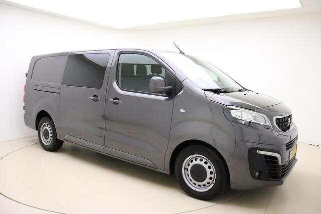 Peugeot EXPERT 231L 2.0 BlueHDI 180 DC Premium Automaat | Navigatie | Trekhaak| 6 Zitplaatsen | Airco | Laadruimtebetimmering | Cruise control | Metaallak