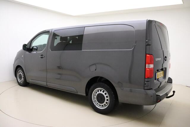Peugeot EXPERT 231L 2.0 BlueHDI 180 DC Premium Automaat | Navigatie | Trekhaak| 6 Zitplaatsen | Airco | Laadruimtebetimmering | Cruise control | Metaallak