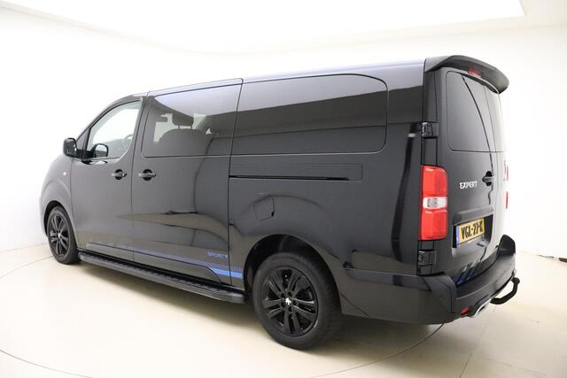 Peugeot EXPERT 2.0 BlueHDI Long Sport DC 180 PK | Automaat | Sport | VOL Opties | 6-zits | Lederen bekleding | Stoelverwarming | Trekhaak | Betimmering | Dodehoek detectie | Camera | 1e eigenaar