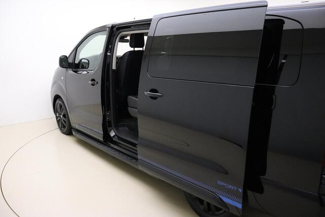 Peugeot EXPERT 2.0 BlueHDI Long Sport DC 180 PK | Automaat | Sport | VOL Opties | 6-zits | Lederen bekleding | Stoelverwarming | Trekhaak | Betimmering | Dodehoek detectie | Camera | 1e eigenaar