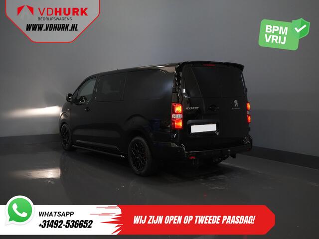 Peugeot EXPERT 2.0 HDI 180 pk Aut. DC Dubbel Cabine (DEMO) BPM VRIJ! NL Auto/ 18" LMV/ Carplay/ Camera/ Navi/ PDC/ Spoiler/ Trekhaak