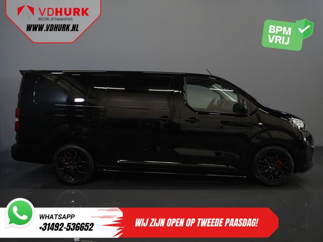 Peugeot EXPERT 2.0 HDI 180 pk Aut. DC Dubbel Cabine (DEMO) BPM VRIJ! NL Auto/ 18" LMV/ Carplay/ Camera/ Navi/ PDC/ Spoiler/ Trekhaak