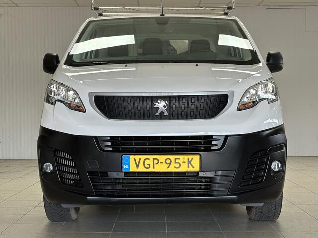 Peugeot EXPERT 2.0 BlueHDI 120 Long Premium/ Zij-Schuifdeur rechts/ 3-Zitplaatsen voor/ Trekhaak/ Half-Leder/ Apple + Android/ DAB+/ Dode-Hoek DET./ Navi/ Airco/ Cruise/ Elek. pakket/ Isofix/ Bluetooth/ Multi. Stuur/ PDC V+A.