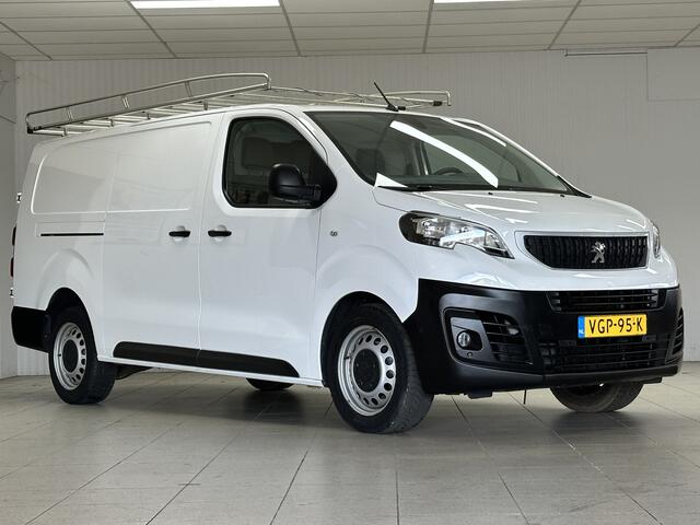 Peugeot EXPERT 2.0 BlueHDI 120 Long Premium/ Zij-Schuifdeur rechts/ 3-Zitplaatsen voor/ Trekhaak/ Half-Leder/ Apple + Android/ DAB+/ Dode-Hoek DET./ Navi/ Airco/ Cruise/ Elek. pakket/ Isofix/ Bluetooth/ Multi. Stuur/ PDC V+A.