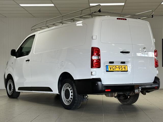 Peugeot EXPERT 2.0 BlueHDI 120 Long Premium/ Zij-Schuifdeur rechts/ 3-Zitplaatsen voor/ Trekhaak/ Half-Leder/ Apple + Android/ DAB+/ Dode-Hoek DET./ Navi/ Airco/ Cruise/ Elek. pakket/ Isofix/ Bluetooth/ Multi. Stuur/ PDC V+A.