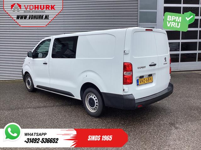 Peugeot EXPERT 2.0 HDI 125 pk L3 Dubbel Cabine BPM VRIJ! DC NL Auto/ 6 Pers./ Cruise/ PDC