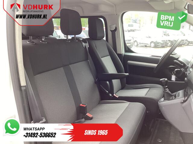 Peugeot EXPERT 2.0 HDI 125 pk L3 Dubbel Cabine BPM VRIJ! DC NL Auto/ 6 Pers./ Cruise/ PDC