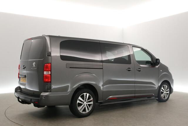 Peugeot EXPERT 231L 2.0 BlueHDI L3H1 | 150PK | Dubbele Cabine | 5 Persoons | LED Airco Cruise Camera Carplay Trekhaak Navi PDC Leder 2x Schuifdeur 17"LMV