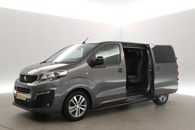 Peugeot EXPERT 231L 2.0 BlueHDI L3H1 | 150PK | Dubbele Cabine | 5 Persoons | LED Airco Cruise Camera Carplay Trekhaak Navi PDC Leder 2x Schuifdeur 17"LMV
