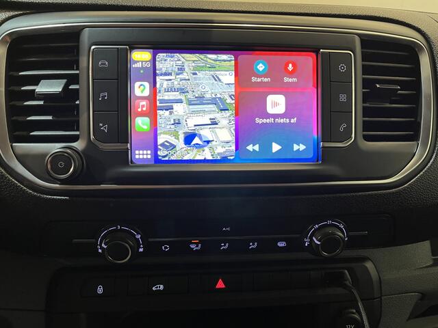 Peugeot EXPERT 2.0 BlueHDI Long Premium 180 PK Automaat / Euro 6 / Airco / Cruise Control / Navigatie / CarPlay / Trekhaak / PDC / Imperiaal / 3-Zits 90.000 KM !!