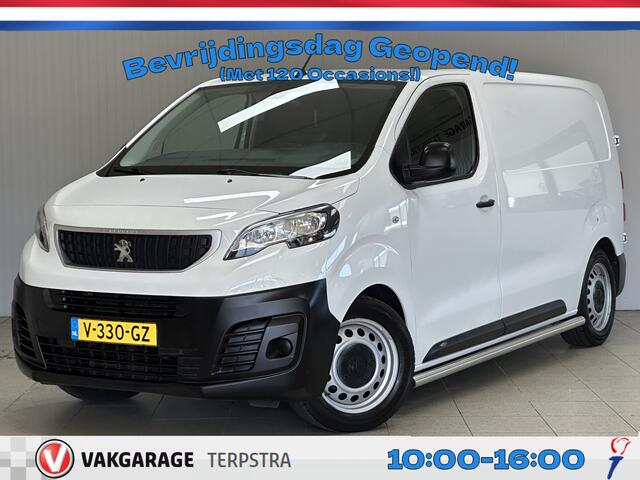 Peugeot EXPERT 226S 1.6 BlueHDI 115 Premium/ Zij-Schuifdeur rechts/ 3-Zitplaatsen voor/ Side-Bars/ Airco/ Cruise/ Elek. pakket/ Bluetooth/ Armsteun/ PDC/ Dagrijverl.