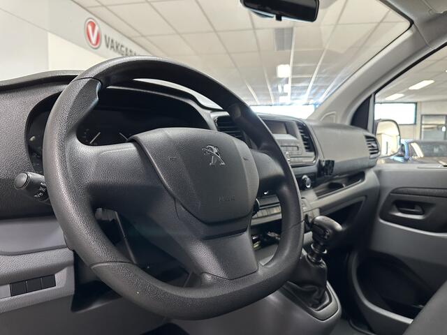 Peugeot EXPERT 226S 1.6 BlueHDI 115 Premium/ Zij-Schuifdeur rechts/ 3-Zitplaatsen voor/ Side-Bars/ Airco/ Cruise/ Elek. pakket/ Bluetooth/ Armsteun/ PDC/ Dagrijverl.