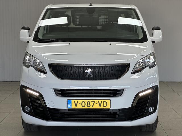 Peugeot EXPERT 231S 2.0 BlueHDI 120 Premium Pack/ Trekhaak/ Zij-Schuifdeur rechts/ 3-Zitplaatsen voor!/ Camera/ Half-Leder/ Bumpers in kleur/ Apple + Android/ Navi/ Airco/ Cruise/ Bluetooth/ Armsteun/ Multi. Stuur/ Mistl./ PDC/ LED Dagrijver