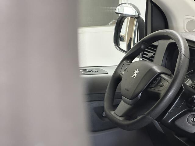 Peugeot EXPERT 231S 2.0 BlueHDI 120 Premium Pack/ Trekhaak/ Zij-Schuifdeur rechts/ 3-Zitplaatsen voor!/ Camera/ Half-Leder/ Bumpers in kleur/ Apple + Android/ Navi/ Airco/ Cruise/ Bluetooth/ Armsteun/ Multi. Stuur/ Mistl./ PDC/ LED Dagrijver