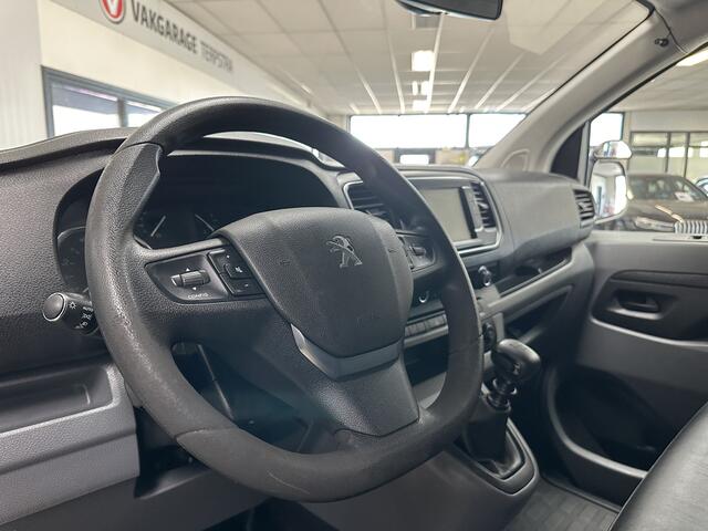 Peugeot EXPERT 231S 2.0 BlueHDI 120 Premium Pack/ Trekhaak/ Zij-Schuifdeur rechts/ 3-Zitplaatsen voor!/ Camera/ Half-Leder/ Bumpers in kleur/ Apple + Android/ Navi/ Airco/ Cruise/ Bluetooth/ Armsteun/ Multi. Stuur/ Mistl./ PDC/ LED Dagrijver