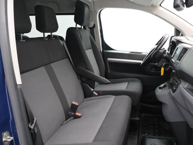 Peugeot EXPERT 2.0 BLUEHDI 180 PK AUT. *MARGE* 6-PERS DUBBEL CAB. + 2 SCHUIFDEUREN | HEAD-UP | STOELVERW. | CAMERA