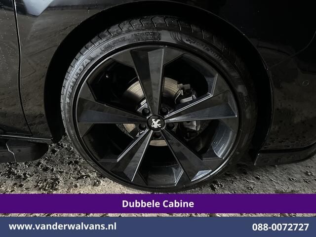 Peugeot EXPERT 2.0 BlueHDI 177pk Automaat L3H1 Dubbele cabine SPORT Euro6 Airco | 6-Zits | Leder | 2x Zijdeur Head up display, Navigatie, Camera, Apple Carplay, Android Auto, Xenon, LM velgen, Sidebars, Cruisecontrol, Trekhaak, Stoelverwarming, Parkeersensoren