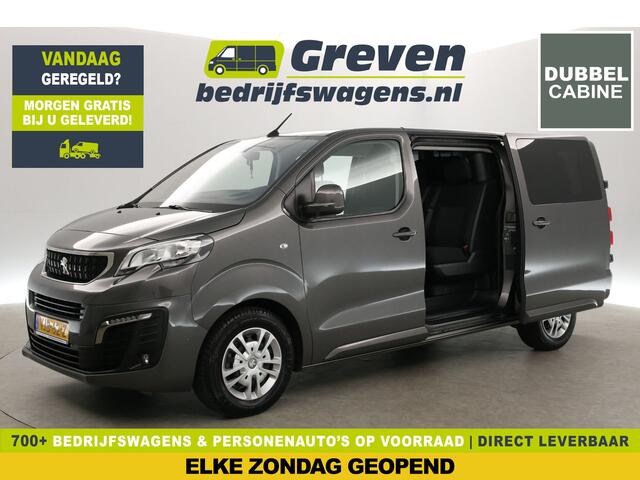 Peugeot EXPERT 2.0 BlueHDI L3H1 | DC | HUD | Airco | Carplay | Cruise | 360 Camera | Trekh. | 2xSchuifdeur